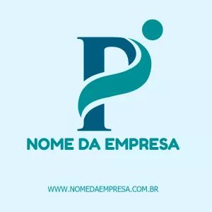 Logotipo Profissional com a Inicial P para Editar Online