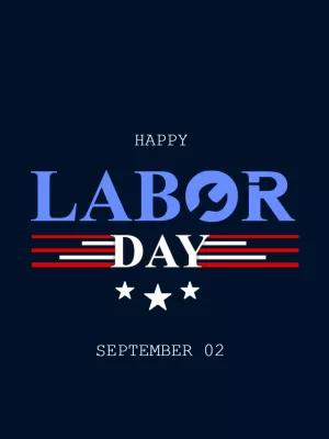 Labor Day Patriotic Post Template to Edit Online