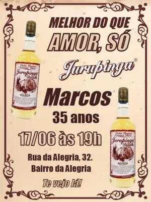 Convite de Aniversário Tema Jurupinga para Editar Online