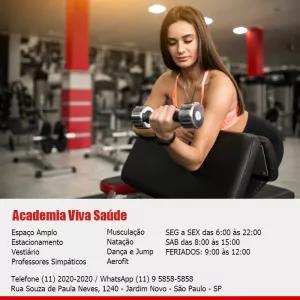 Post de Academia com Foto para Editar e Divulgar Online