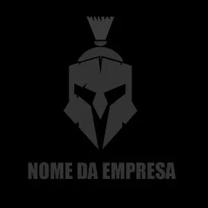 Crie seu Logo Espartano: Logotipo Editável Online