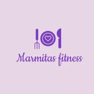 Logo Editável para Marmitaria Fitness para Editar Online