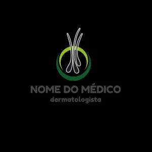 Logo Dermatologista Profissional para Editar Online