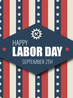 Labor Day Patriotic Post Template to Edit Online