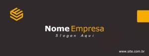 Banner Abstrato para Empresas para Editar Online