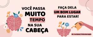Arte Saúde Mental com Frase Motivacional para Editar Online
