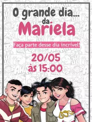 Convite Aniversário Turma da Mônica Jovem para Editar Online