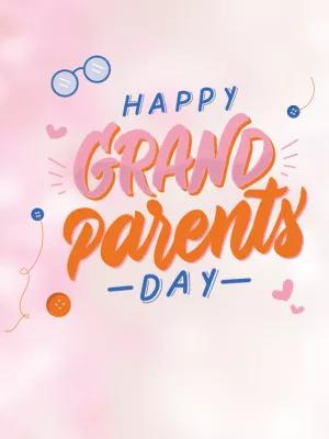 Happy Grandparents' Day Card to Edit Online