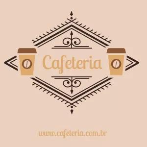 Logo para Cafeteria com Design Profissional para Editar