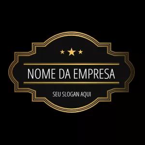 Logotipo Elegante e Profissional Dourado para Editar Online