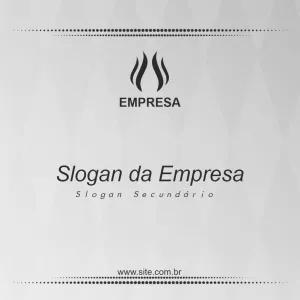 Post Empresarial Abstrato com Logo para Editar Online