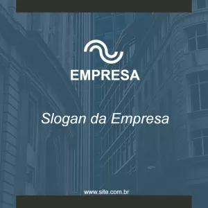 Post Corporativo Abstrato e Moderno para Editar Online
