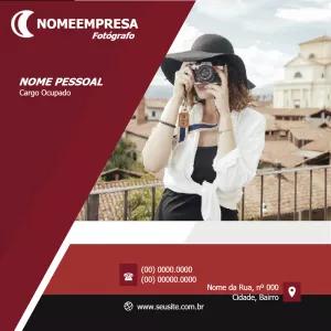 Modelo de Post para Fotógrafo para Editar Online