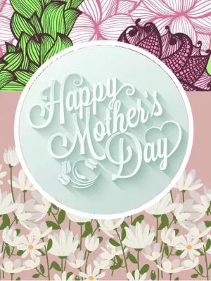Floral Mother's Day Card to Edit and Personalize