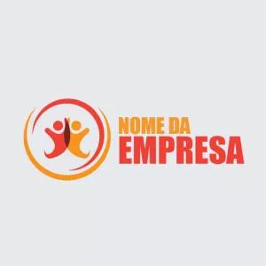 Logo Abstrato com Pessoas para Editar Online