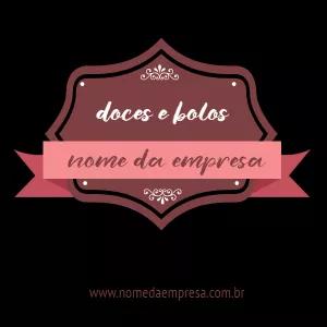 Logo para Doceria e Confeitaria para Editar Online