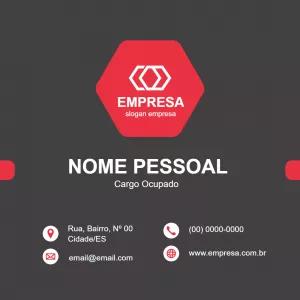 Cartão de Visita Corporativo Moderno para Editar Online