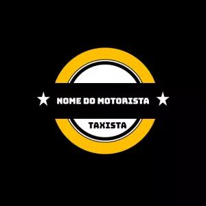Logo Profissional para Motorista e Taxista para Editar Online