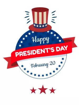 President's Day Patriotic Post Template for Editing Online