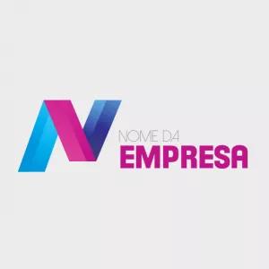 Logo Abstrato com Letra N para Empresas para Editar Online