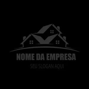 Logo Editável para Imobiliária e Construtora para Editar