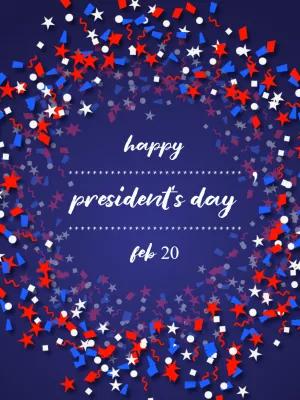 President's Day Celebration Post Editable Online