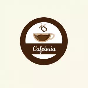 Logo para Cafeteria Profissional para Editar Online