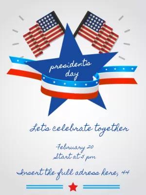 Editable President's Day Party Invitation Online
