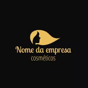 Logo de Beleza com Silhueta Feminina para Editar Online