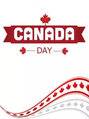 Canada Day Celebration Post to Edit and Share Online
