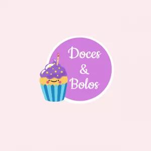 Logo Editável de Confeitaria com Cupcake para Editar Online