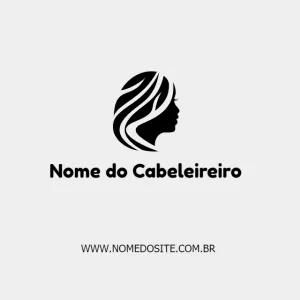 Logotipo para Cabeleireira Editável: Crie seu Logo Online