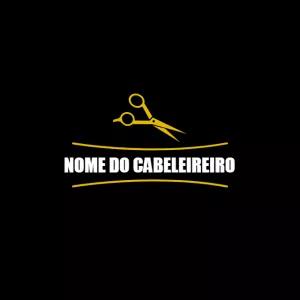Logo para Cabeleireiro com Tesoura para Editar Online