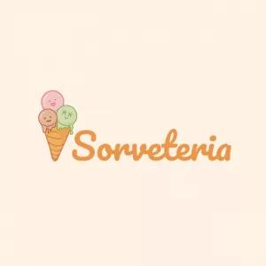 Logo para Sorveteria com Sorvete Fofo para Editar Online