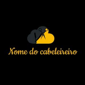 Logo para Cabeleireiro com Tesoura para Editar Online