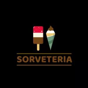 Logo para Sorveteria com Ícones para Editar Online