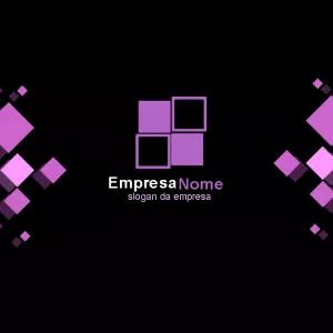 Logo Abstrato e Moderno para Empresa Editável Online