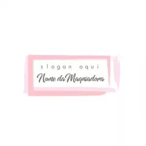 Logo para Maquiadora Aquarela para Editar Online