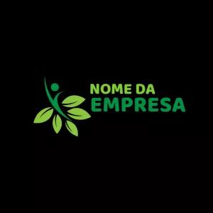 Logo Natureza e Bem-Estar com Folhas para Editar Online