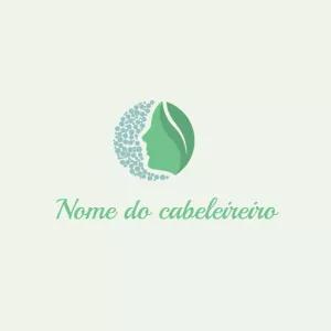 Logotipo para Salão de Beleza com Rosto Feminino para Editar