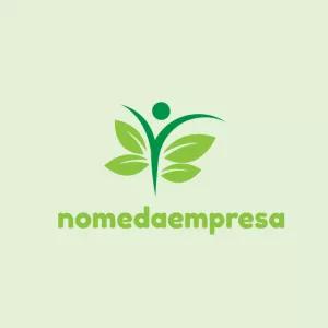 Logotipo Natureza com Folhas para Editar Online