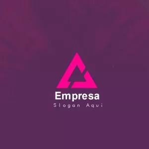 Logotipo Abstrato e Moderno para Editar Online
