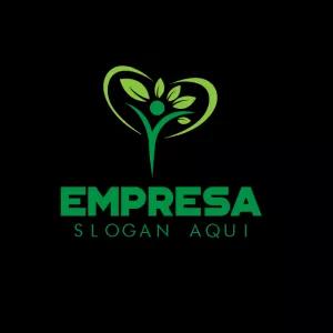Logotipo Editável Online de Bem-Estar com Folhas para Editar