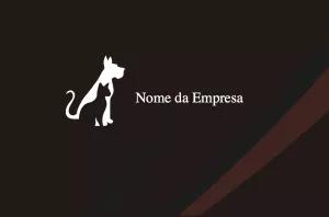 Cartão de Visita Pet Shop com Logo de Animais para Editar Online