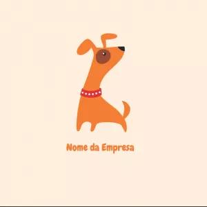 Logo para Pet Shop com Cachorro para Editar Online