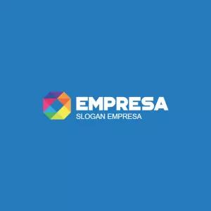 Logo Abstrato e Colorido para Empresa para Editar Online
