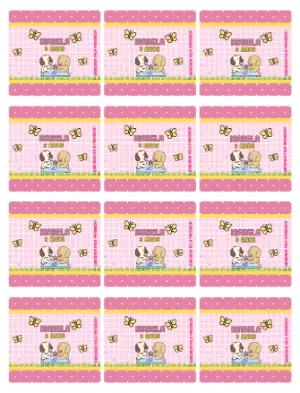 Adesivo para Bala Personalizada Bobbie Goods