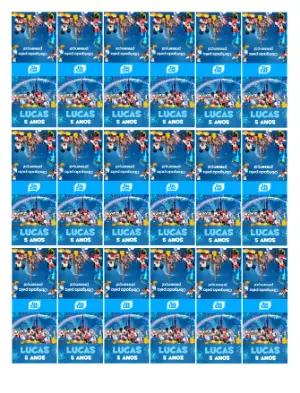 Rótulo para Tic Tac Mickey e Turma Editável para Aniversário