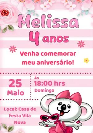 Convite Aniversário Mundo Ripilica para Editar Online