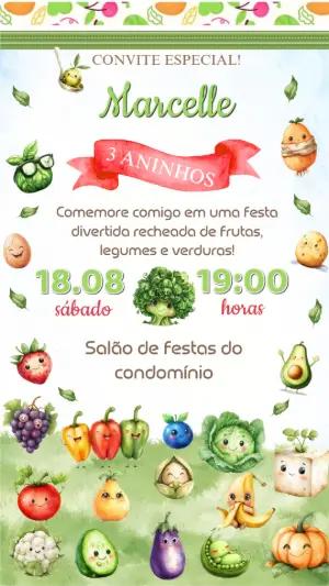 Convite de Aniversário Tema Quitandinha para Editar Online